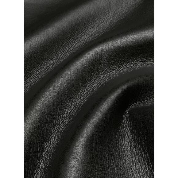 Wilfred The Melina‎ Pant Vegan Faux Leather Black High Rise Straight Leg Size 4 - Picture 14 of 14